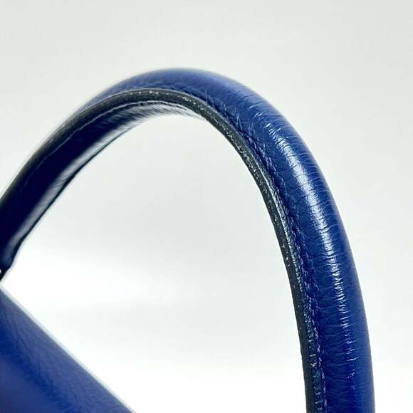 HERMES Kelly 32, Inseam, 2-Way Handbag, Taurillon Clemence Leather, Women's, ... - Picture 8 of 16